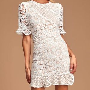 Lulus My Dearest Short Sleeve Dress